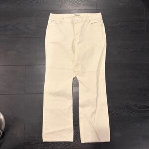 GAP Women's Cream Boot Cut Pants